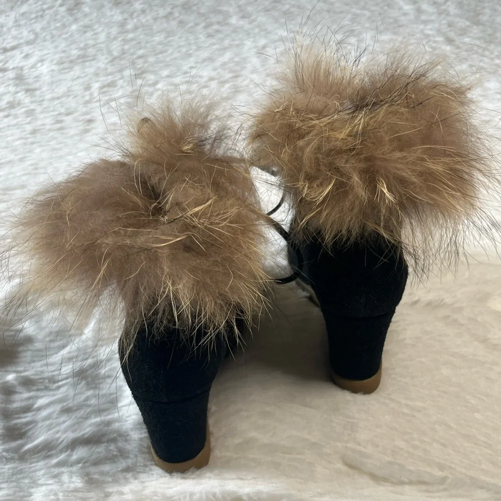 Cecelia New York Holly Wedge Boots